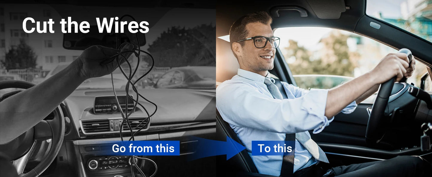 Wireless CarPlay Android Auto Adapter Built-in Youtube/Netflix/Tiktok/IPTV Ai Box for Cars with Wired Carplay NO Delay
