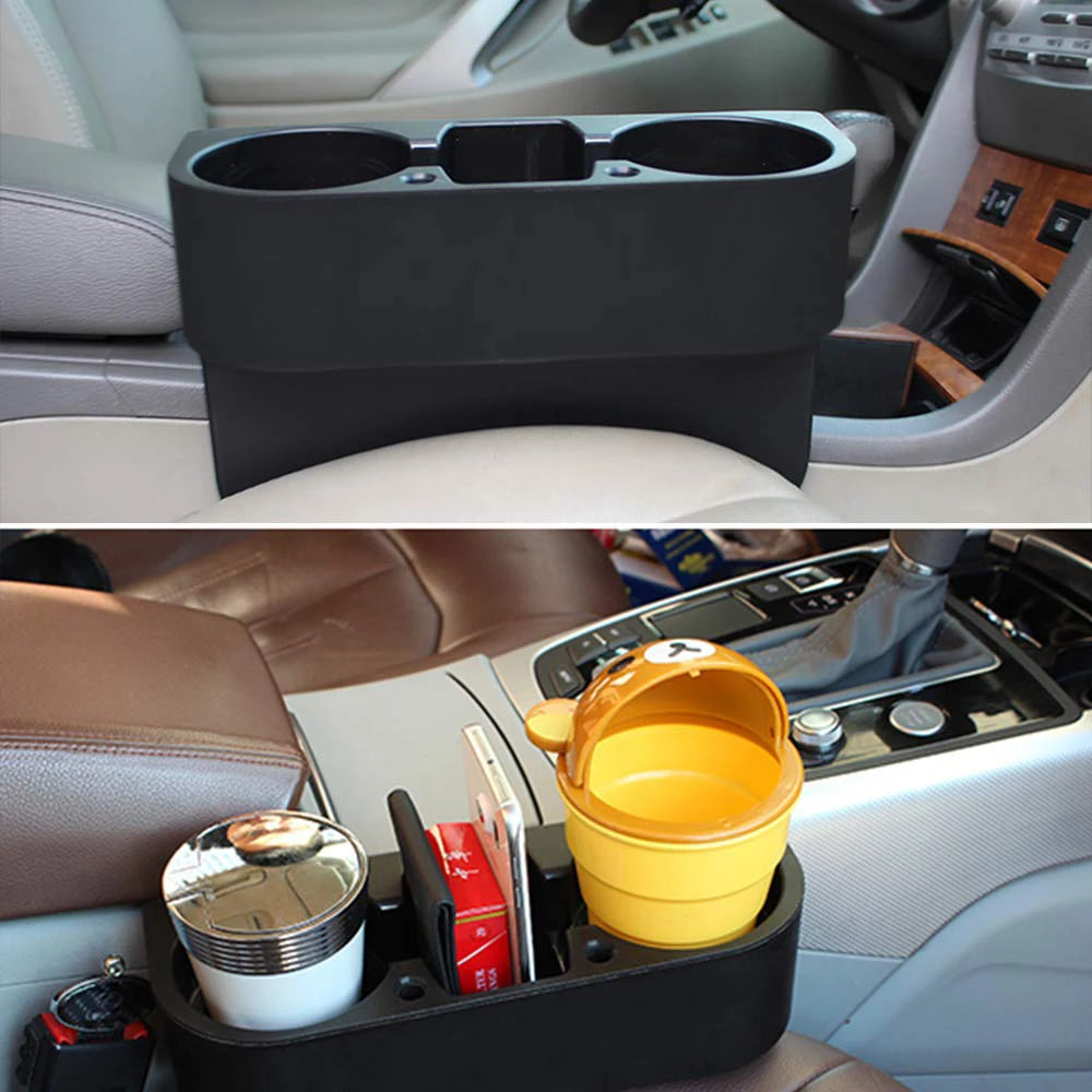 Car Cup Holder Auto Seat Gap Water Cup Drink Bottle Can Phone Keys Organizer Storage Holder Stand Car Styling Accessories