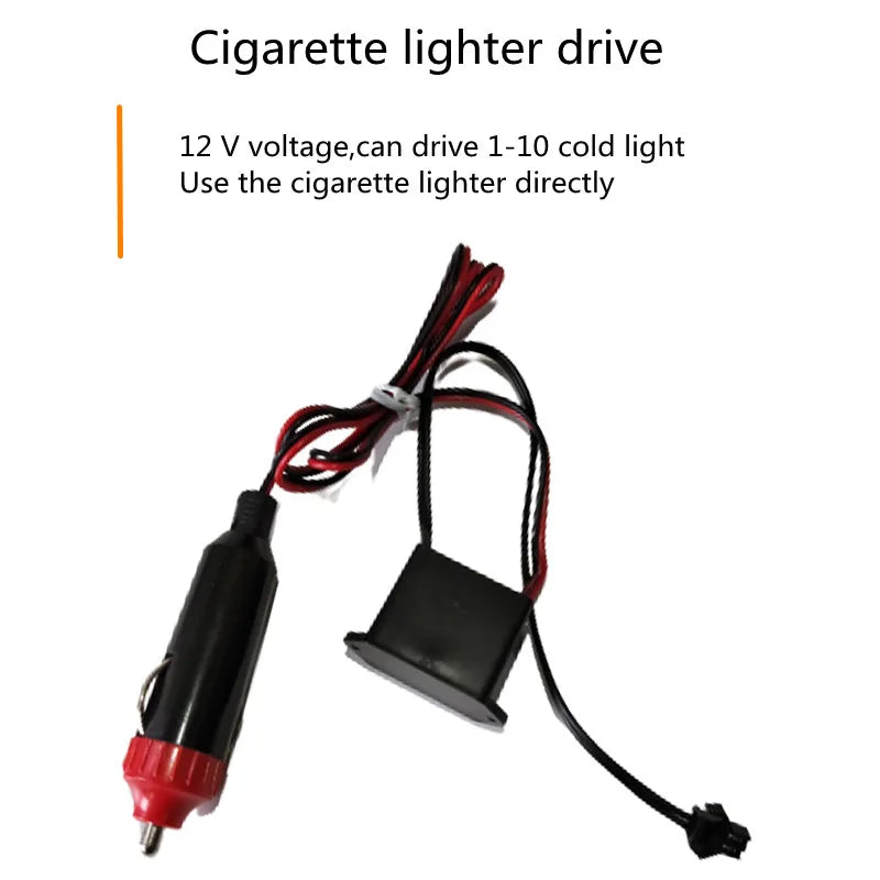 Car Interior LED Strips  Decorative Dashboard Console Auto LED Ambient Lights 1/2/3/4/5M