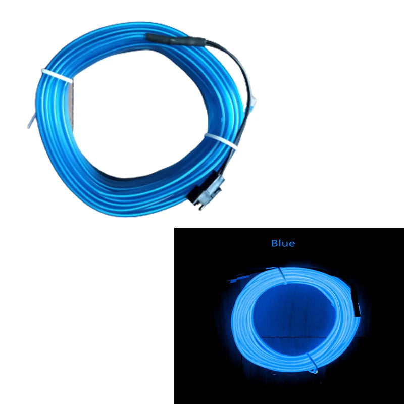 Car Interior LED Strips  Decorative Dashboard Console Auto LED Ambient Lights 1/2/3/4/5M