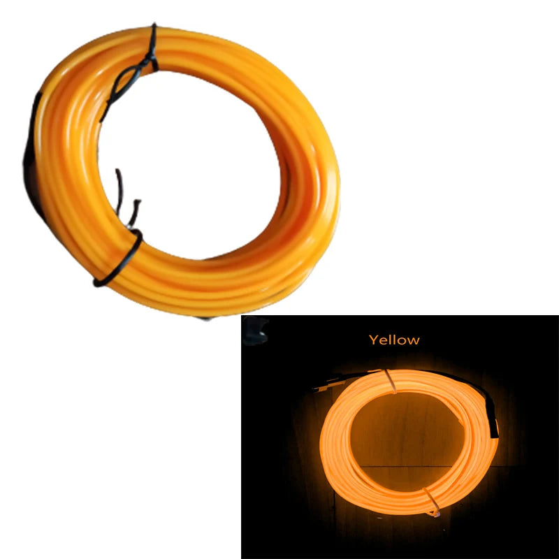 Car Interior LED Strips  Decorative Dashboard Console Auto LED Ambient Lights 1/2/3/4/5M