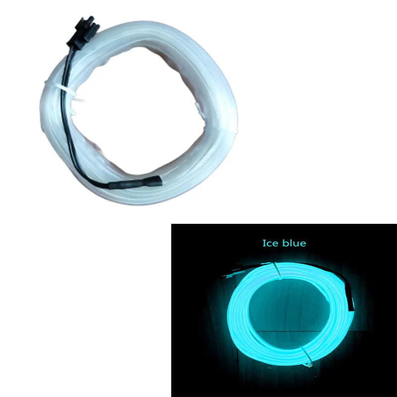 Car Interior LED Strips  Decorative Dashboard Console Auto LED Ambient Lights 1/2/3/4/5M